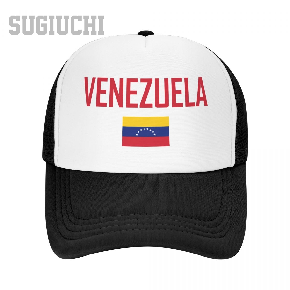Trucker Cap Mesh - 유니섹스 메쉬 캡 모자 베네수엘라 국기