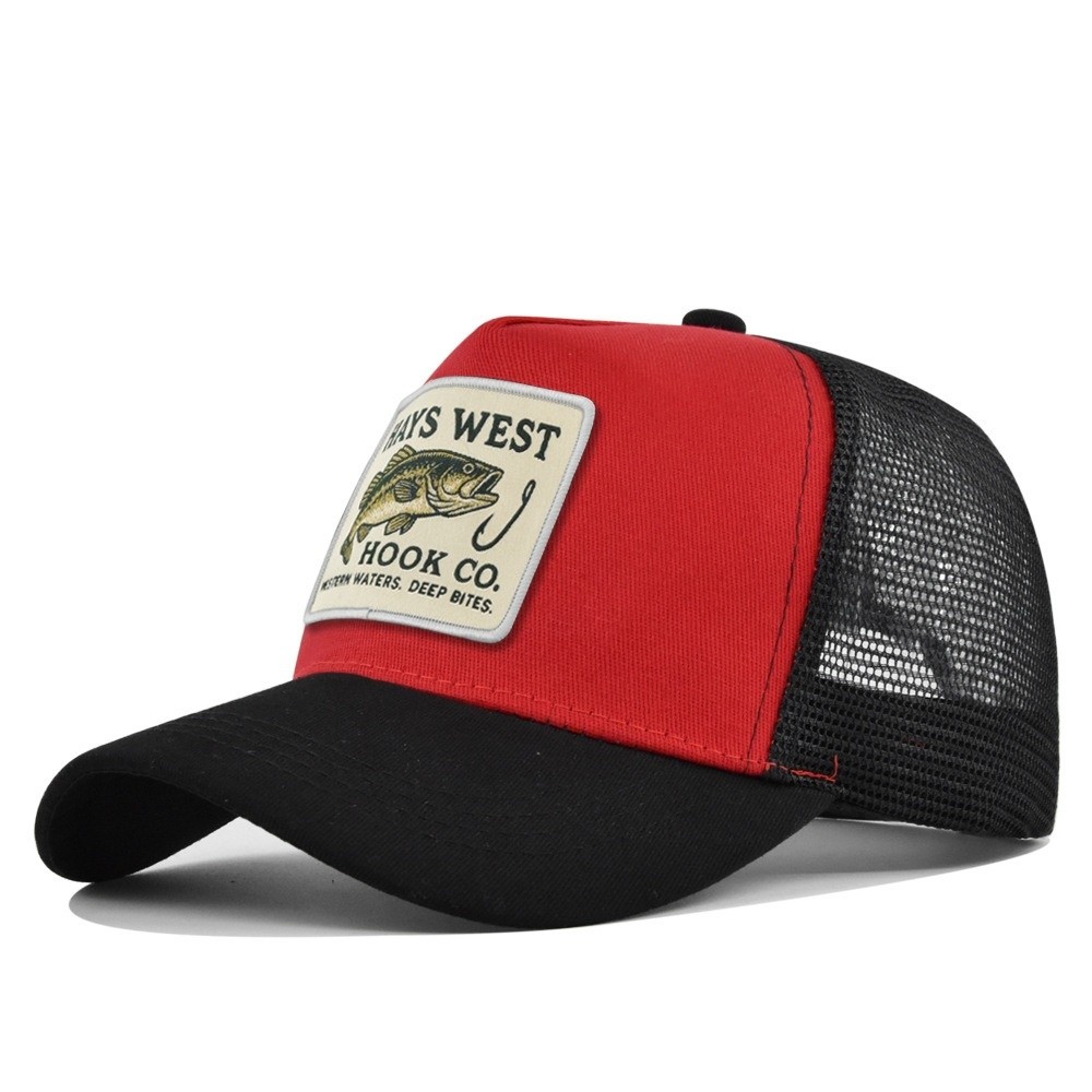 고품질 낚시 자수 야구 모자 메쉬 백 메쉬 모자 스냅백 - Trucker Cap Mesh 리뷰 및 가격